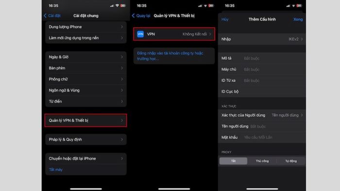 Hướng dẫn bật VPN trên iPhone một cách nhanh chóng